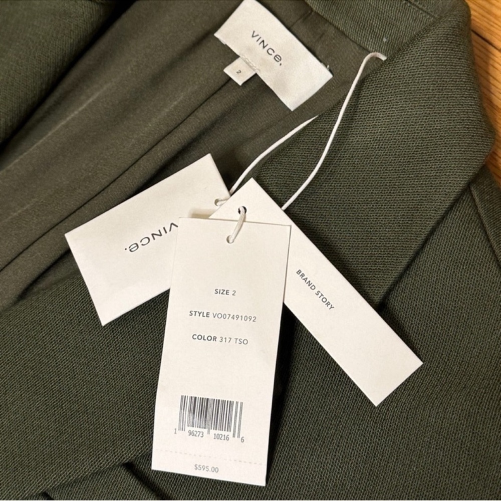 Vince Solid Blazer Jacket NWT NWT - image 7